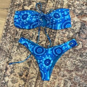 Blackbough blue bikini (2 piece)